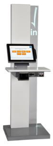 Clearwave’s self-service patient check in kiosk