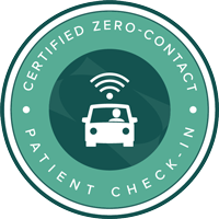 zero contact patient check in logo