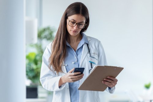 Medical practice using two-way texting