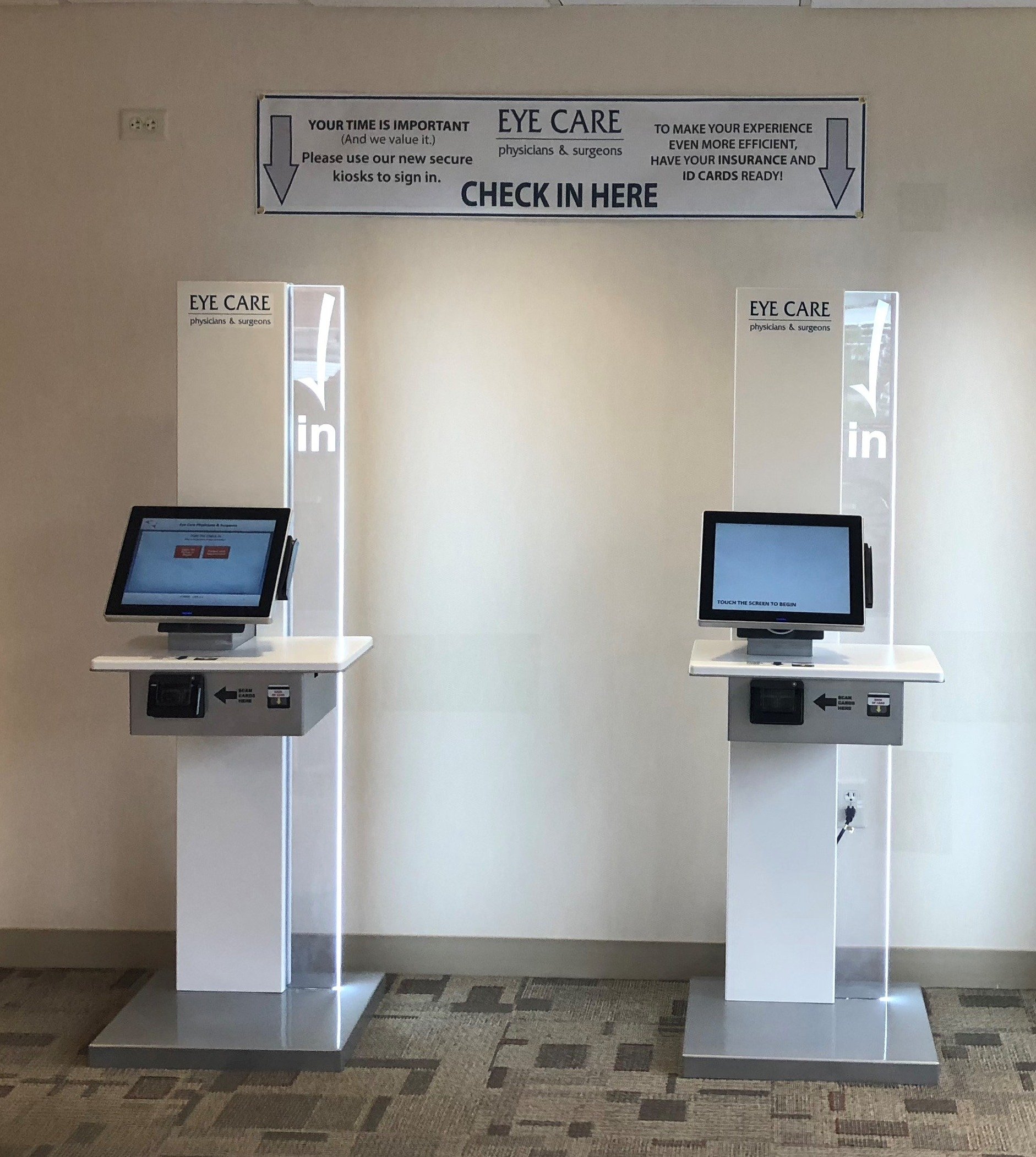Clearwave Patient Check-In Kiosks