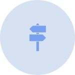 Group 4277 Sign Post Vector Image