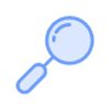 magnify1 Magnifying Glass Vector Icon