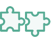 puzzle_icon Puzzle Pieces Vector Image