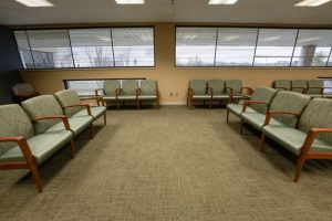 A waiting room