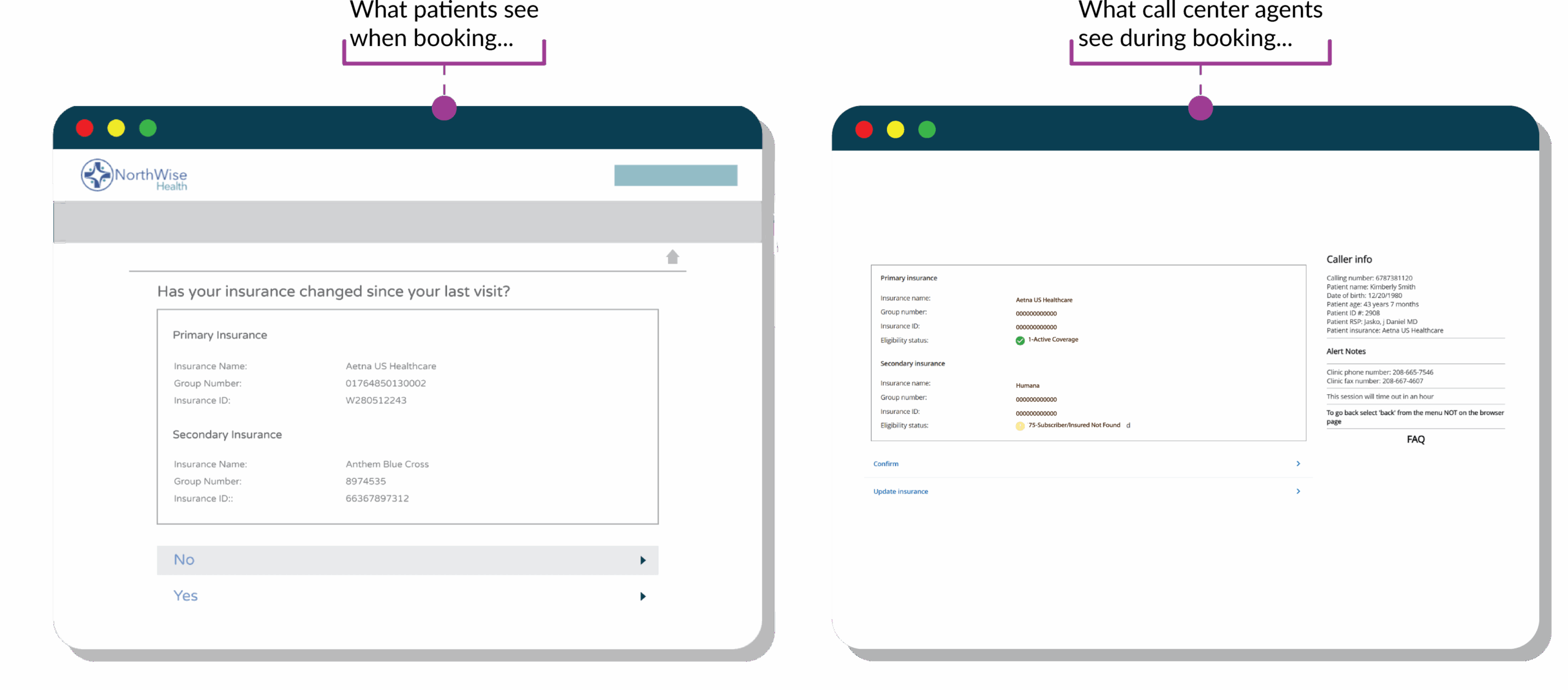 Tabular modules-Insurance Checks