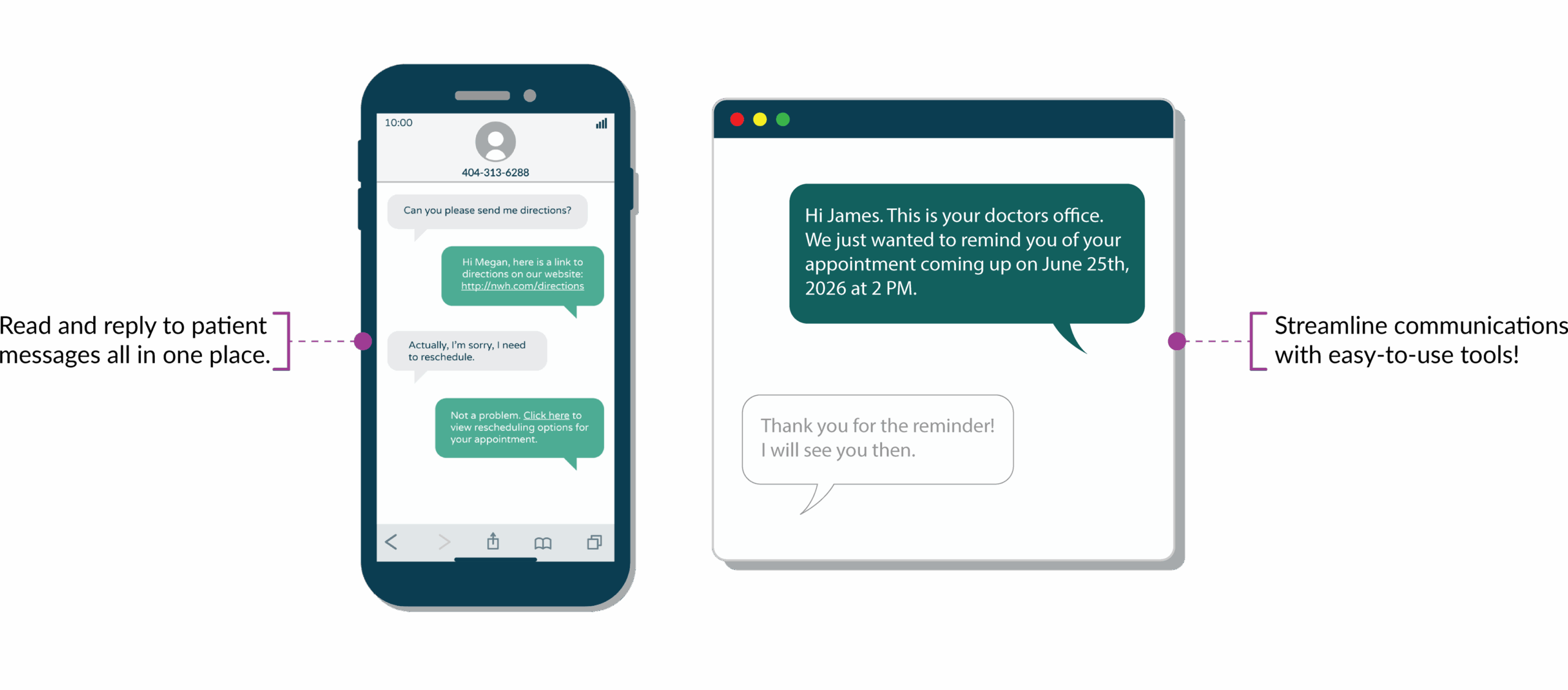 Tabular modules-Two way Text